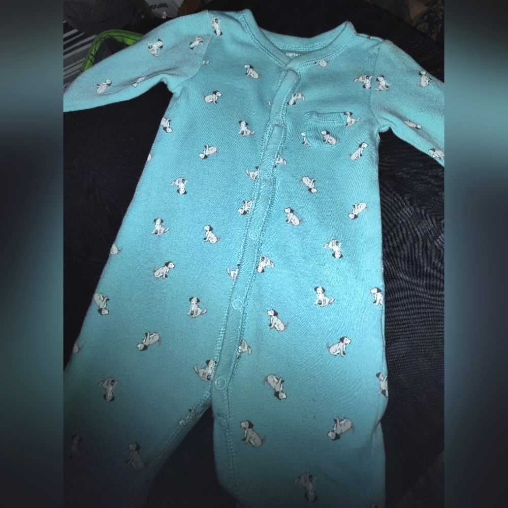 Carter's footie pajamas